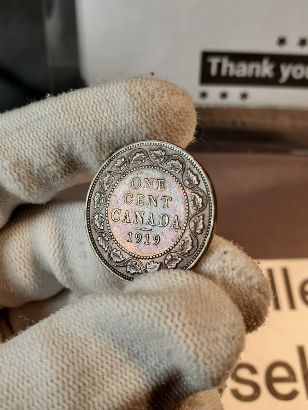 RB 1919 canada Edward VII Large Cent KM# 21